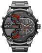 Diesel DZ7315 Mr. Daddy 2.0 Chronograph Men's Watch – Grey Dial & Grey Stainless Steel Strap