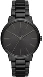 Armani Exchange Cayde AX2701 Men's Analog Watch – Black Dial with Black Stainless Steel Strap
