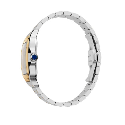 Santos de Cartier Large Model | 40mm, Two-Tone Steel & 18K Yellow Gold, Silver Dial