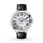 Ballon Bleu de Cartier 42 | 42mm, Steel, Alligator Leather, Silver Dial