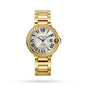 Ballon Bleu de Cartier 33 | 33mm, 18K Yellow Gold, Silver Dial, Yellow Bezel