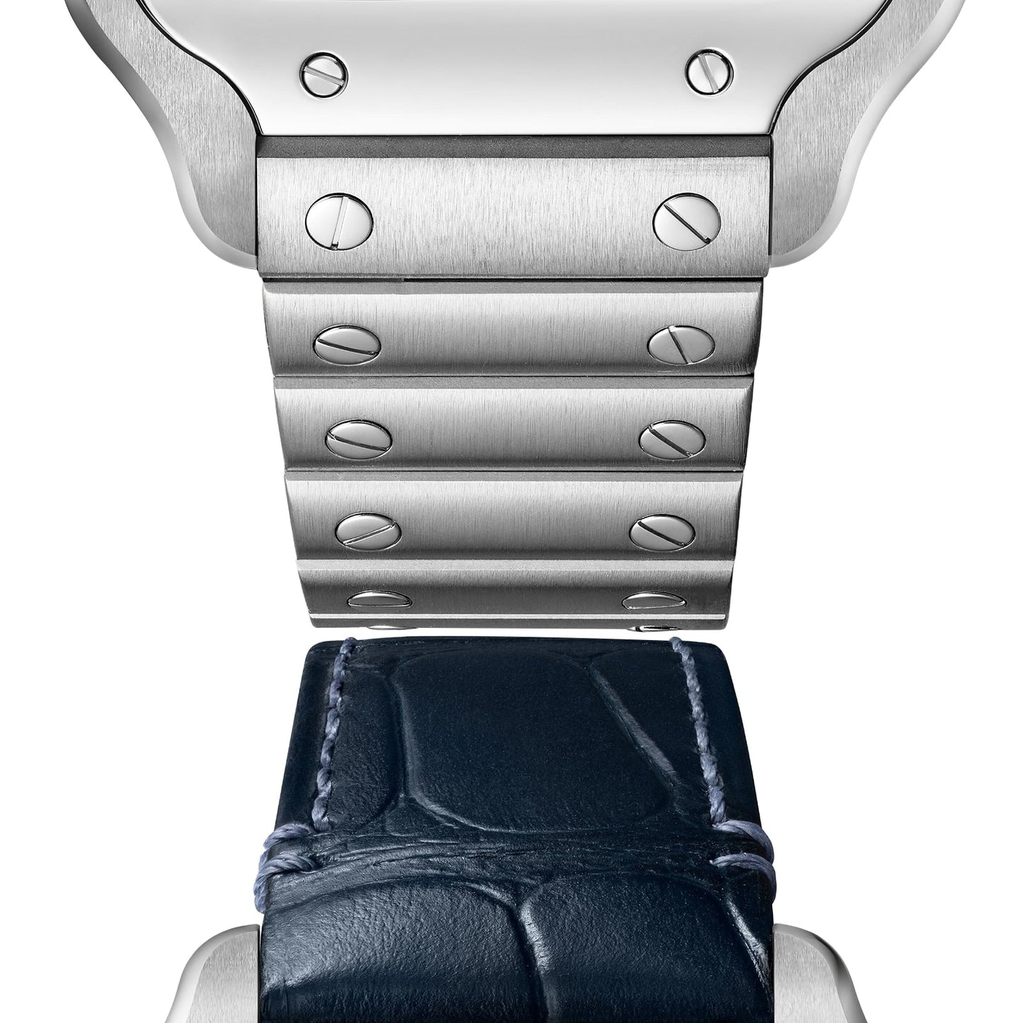 Santos de Cartier | 35mm, Steel, Blue Dial