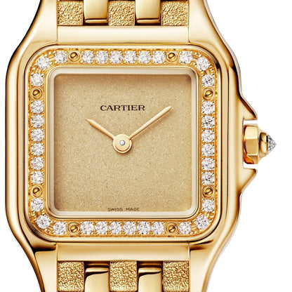 Panthère de Cartier Small Model | 22mm, 18K Yellow Gold, Gold Dial