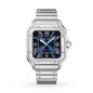 Santos de Cartier Large Model | 40mm, Steel, Blue Dial
