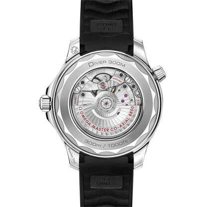OMEGA Seamaster Diver 300M 42mm - White on Rubber Strap