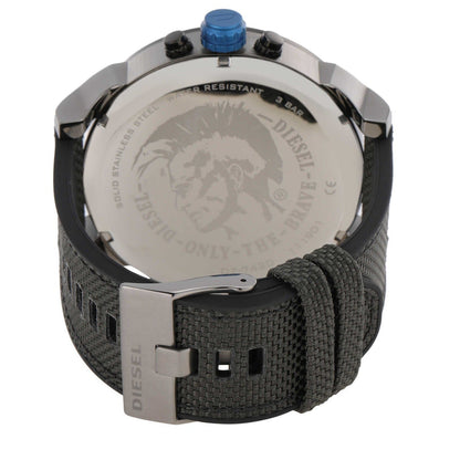 Diesel DZ7420 Mr. Daddy 2.0 Chronograph Men's Watch – Grey Dial & Black Nylon Strap