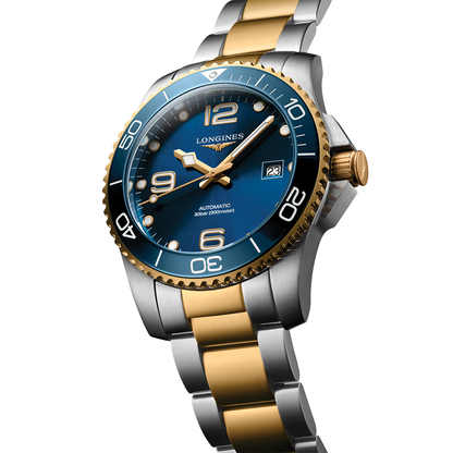 longines HydroConquest Two-Tone 41mm - Blue on Bracelet