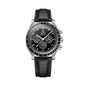 OMEGA Speedmaster Caliber 321 Platinum 42mm - Black on Leather Strap