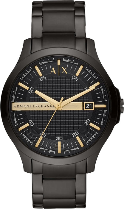 Armani Exchange Hampton AX2413 Men's Chronograph – Black Dial with Black Stainless Steel Strap