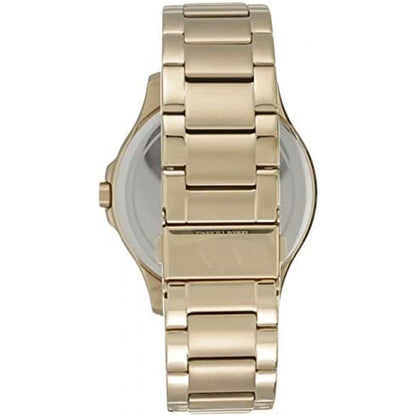 Armani Exchange Hampton AX2122 Men's Chronograph Watch – Black Dial with Gold Stainless Steel Strap