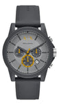 Armani Exchange Outerbanks AX7123 Men's Chronograph Watch – Grey Dial with Grey Silicone Strap