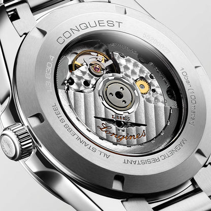 longines Conquest 41mm - Sunray Blue on Bracelet