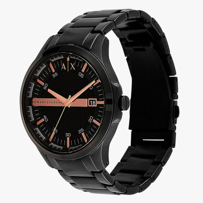 Armani Exchange Hampton AX2150 Men's Chronograph – Black Dial with Black Stainless Steel Bracelet