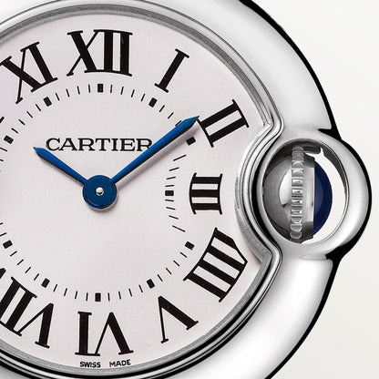 Ballon Bleu de Cartier 28 | 28mm, Steel, Silvered Dial
