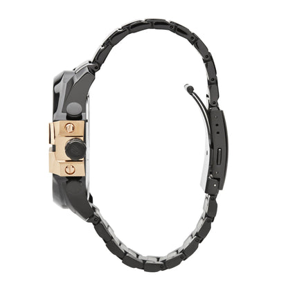 Diesel DZ4309 Mega Chief Chronograph Men's Watch – Black Dial & Black Stainless Steel Strap