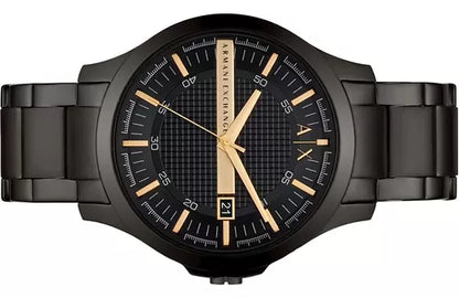Armani Exchange Hampton AX2413 Men's Chronograph – Black Dial with Black Stainless Steel Strap