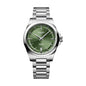 longines Conquest 38mm - Green on Bracelet