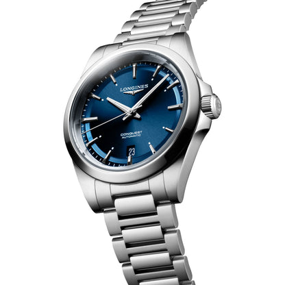 longines Conquest 38mm - Blue on Bracelet