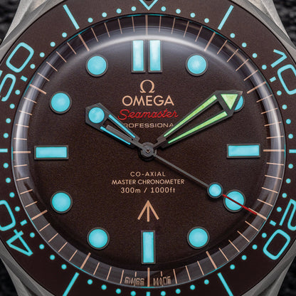 OMEGA Seamaster Diver 300M 007 Edition Titanium 42mm - Brown on Bracelet