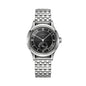 longines Heritage Classic Sector Dial 38.5mm - Black on Bracelet
