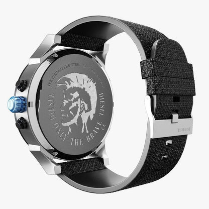 Diesel DZ7420 Mr. Daddy 2.0 Chronograph Men's Watch – Grey Dial & Black Nylon Strap