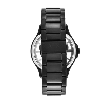 Armani Exchange Hampton Series AX2192 Men's Chronograph – Black Dial with Matching Black Stainless Steel Bracelet