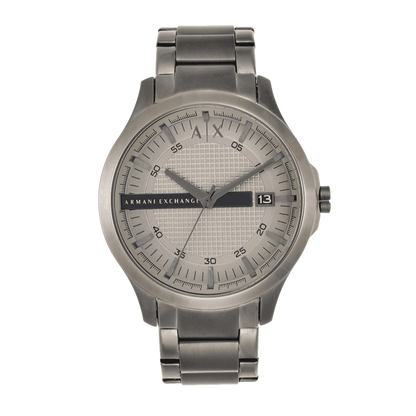 Armani Exchange Hampton AX2194 Men's Chronograph – Grey Dial with Matching Grey Stainless Steel Strap