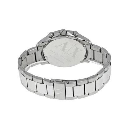 Armani Exchange Hampton AX2155 Men's Chronograph Watch – Blue Dial with Silver Stainless Steel Strap