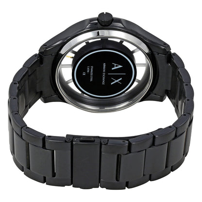 Armani Exchange Hampton Series AX2192 Men's Chronograph – Black Dial with Matching Black Stainless Steel Bracelet