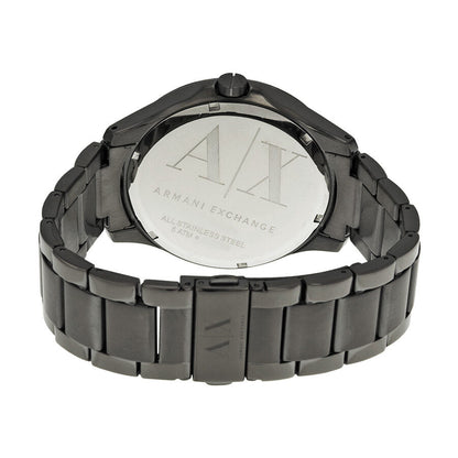 Armani Exchange Hampton AX2135 Men's Chronograph Watch – Grey Dial with Coordinated Grey Stainless Steel Strap