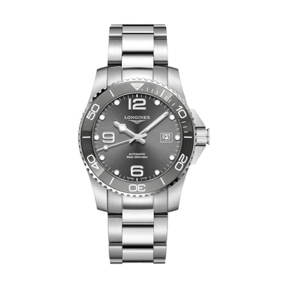longines HydroConquest 41mm - Sunray Grey on Bracelet