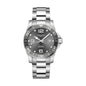 longines HydroConquest 41mm - Sunray Grey on Bracelet