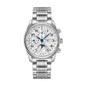 longines Master Collection Chronograph Moonphase 40mm - Silver on Bracelet