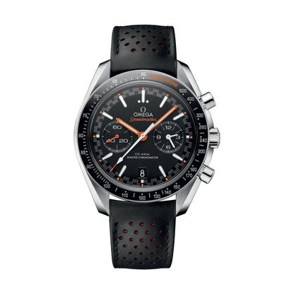 OMEGA Speedmaster Racing Chronograph 44.25mm - Black on Leather Strap