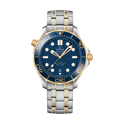 OMEGA Seamaster Diver 300M Steel Gold 42mm - Blue on Bracelet