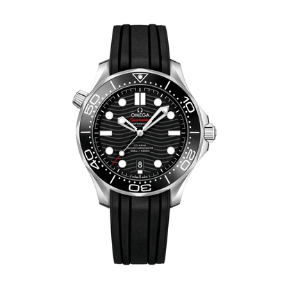 OMEGA Seamaster Diver 300M 42mm - Black on Rubber Strap