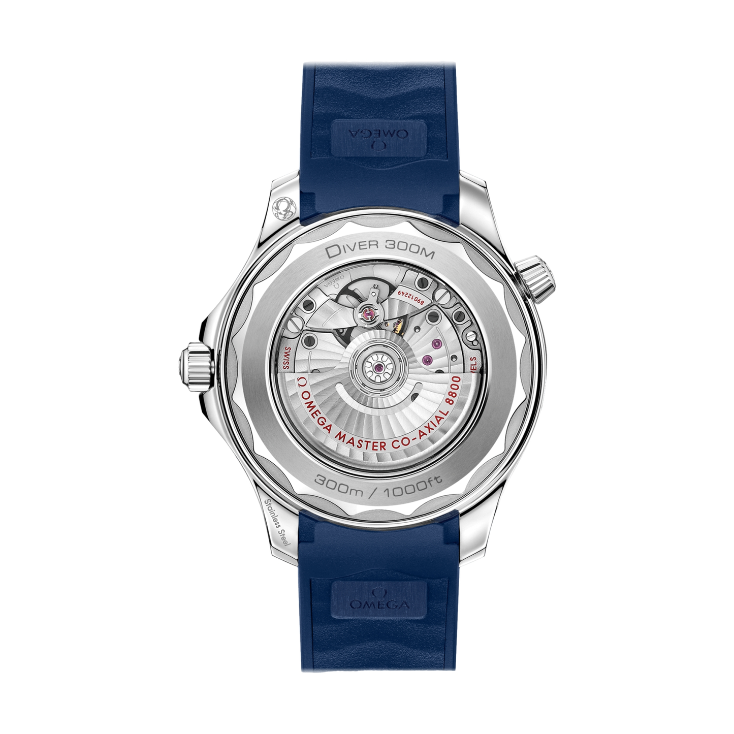 OMEGA Seamaster Diver 300M 42mm - Blue on Rubber Strap