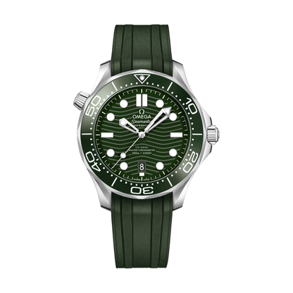 OMEGA Seamaster Diver 300M 42mm - Green on Rubber Strap