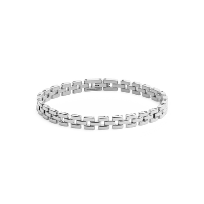3-Link Bracelet Silver